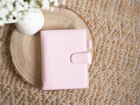 LUXE Ringplanner / Budget Binder - A6 PERSONAL - Babyrosa