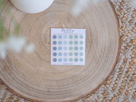 Polka Dot Stickers - DOTTY - Winter Wonderland