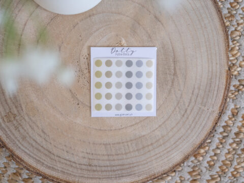 Polka Dot Stickers - DOTTY - Earthy Vibes