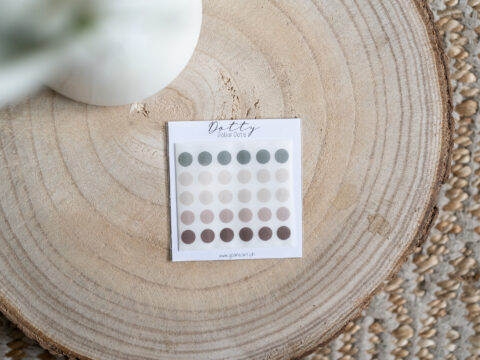 Polka Dot Stickers - DOTTY - SAGE
