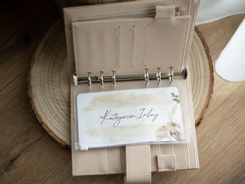 Kategorien Inlay - A6 PERSONAL