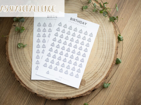 A5 Sparchallenge - Birthday