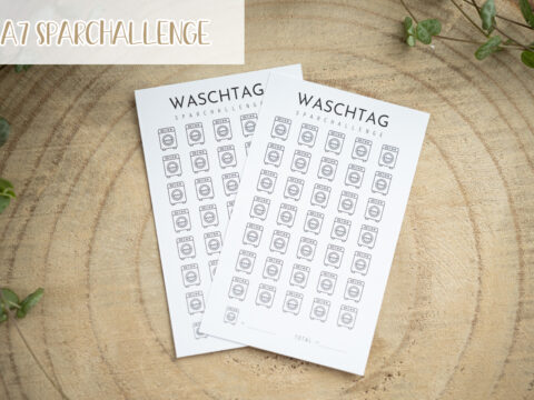 A7 Sparchallenge - Waschtag